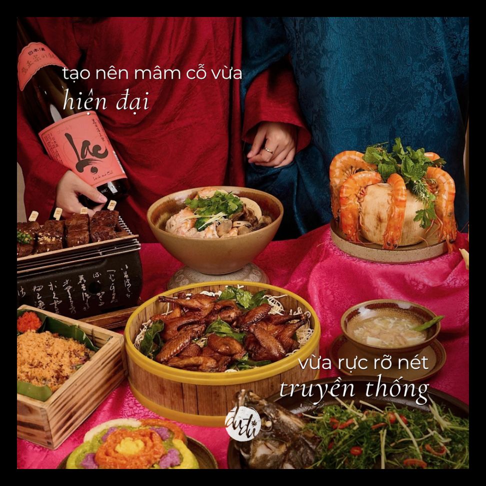Mâm cỗ Đu Đủ Catering